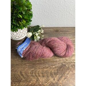 Berroco Peruvia 100% Peruvian Highland Wool Yarn Magenta Purple Heather Hank